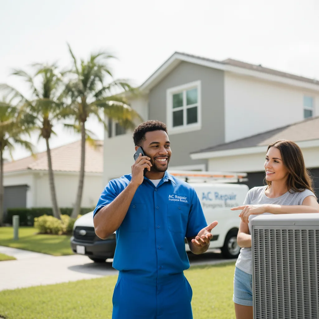 AC Repair Pompano Beach customer support in Haleiwa